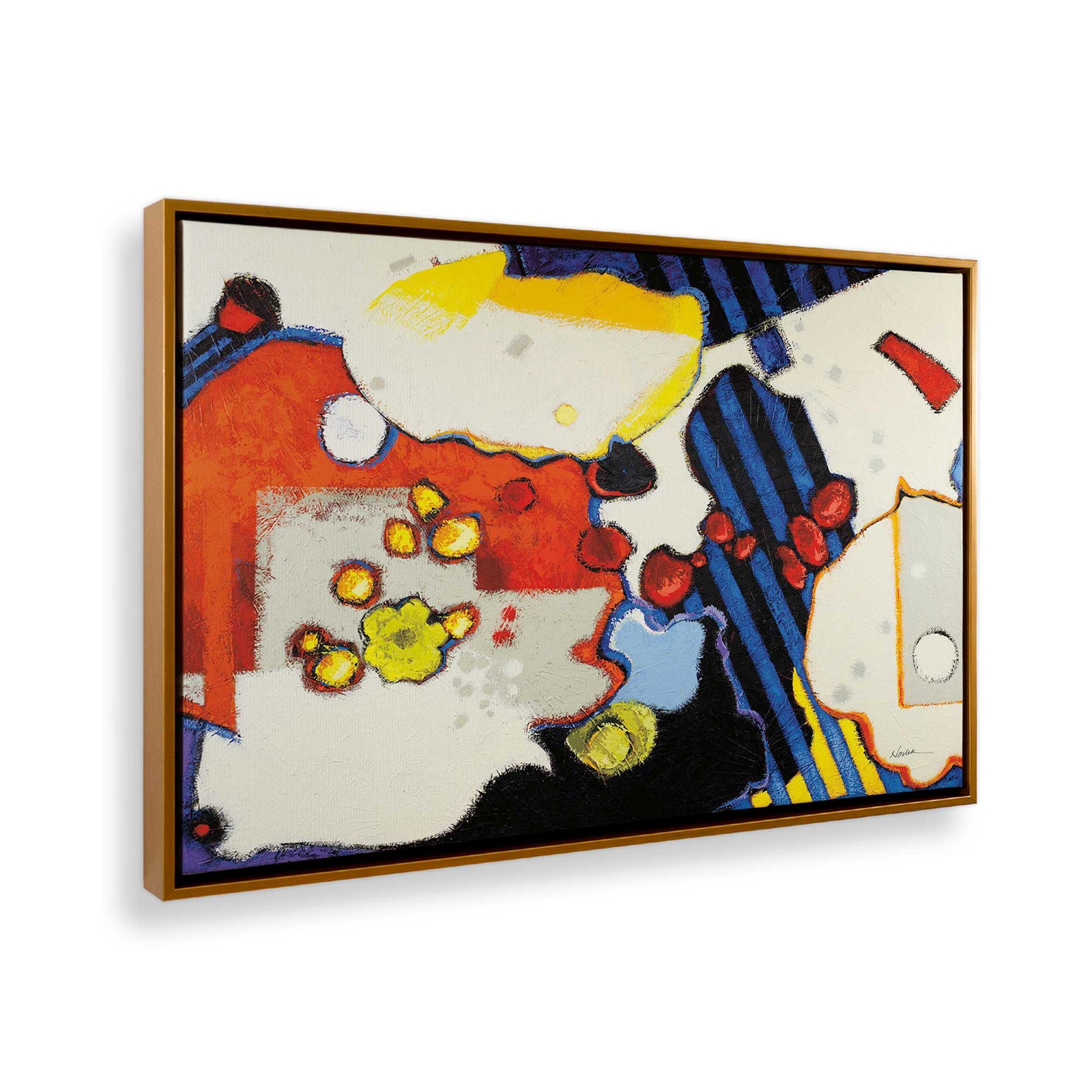 [Color:Polished Gold], Picture of the corner of the art