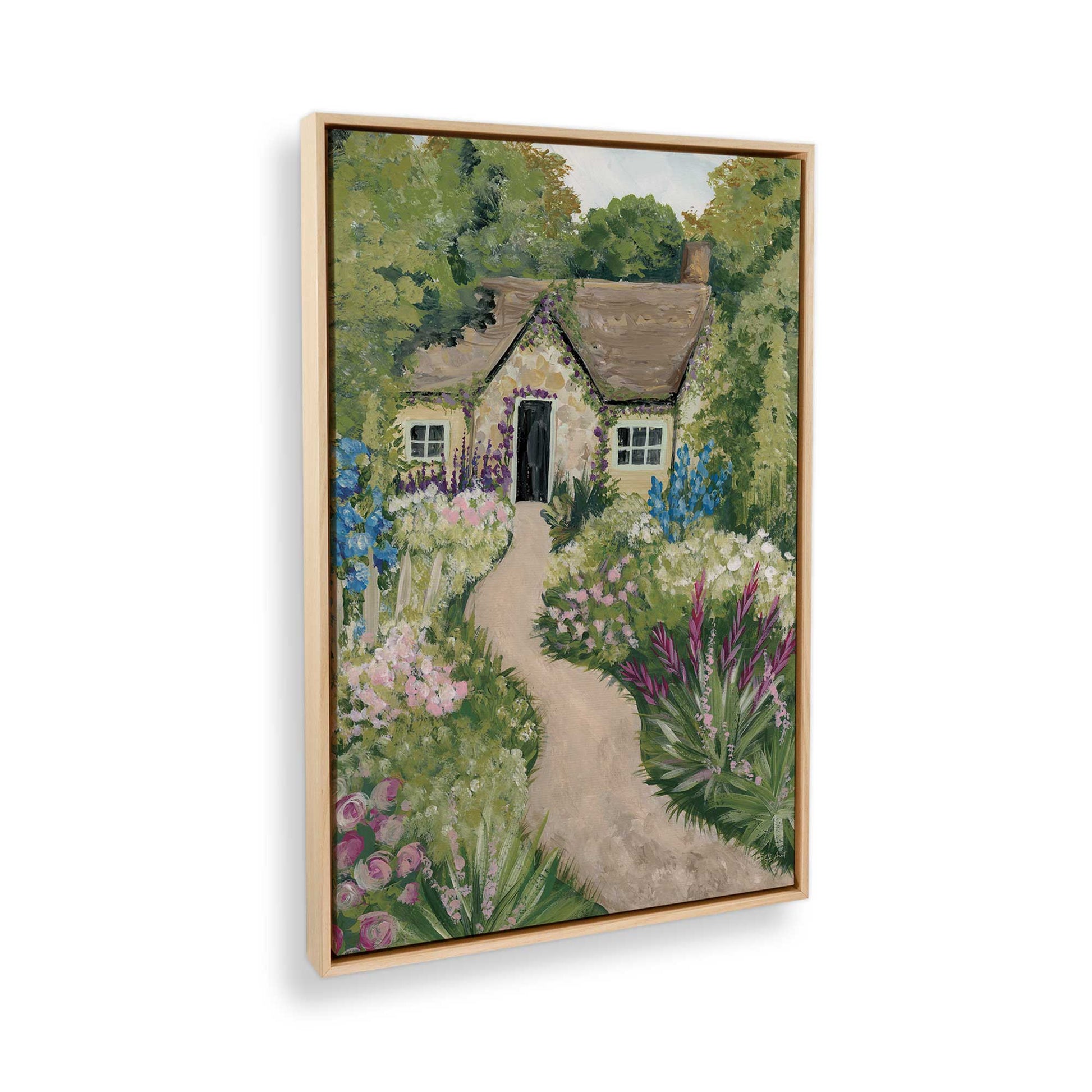 [Color:American Maple], Picture of the corner of the art