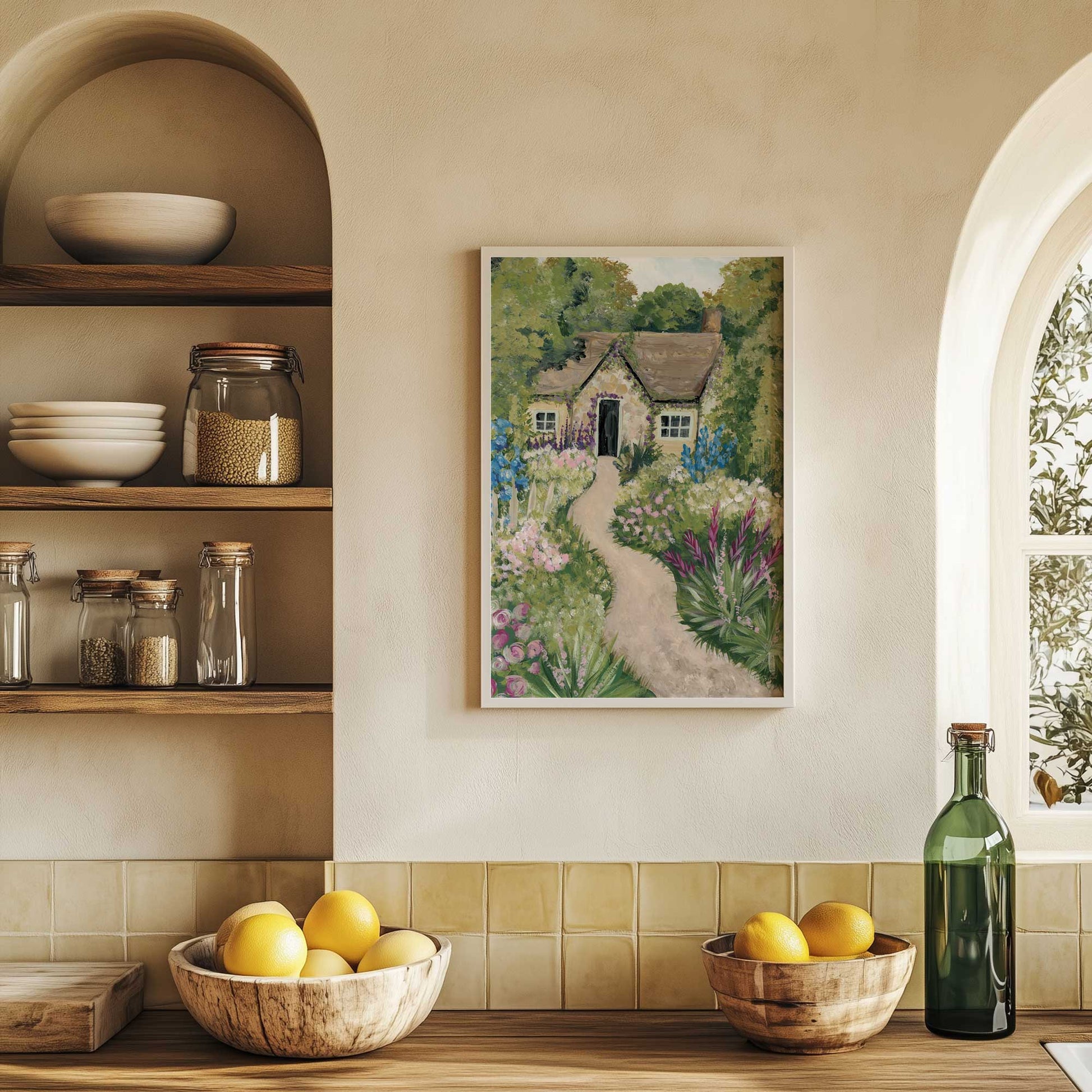 Picture of art in a room