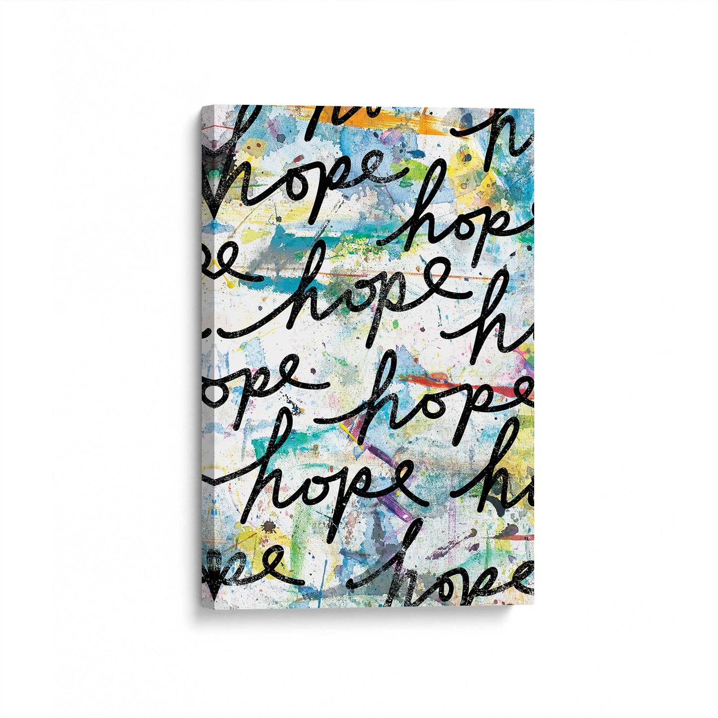 [Color:Stretched Canvas], Picture of art at an angle