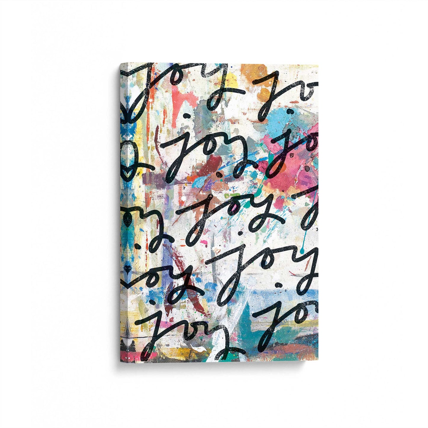 [Color:Stretched Canvas], Picture of art at an angle