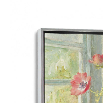 [Color:Polished Chrome], Picture of art in a Polished Chrome frame at an angle