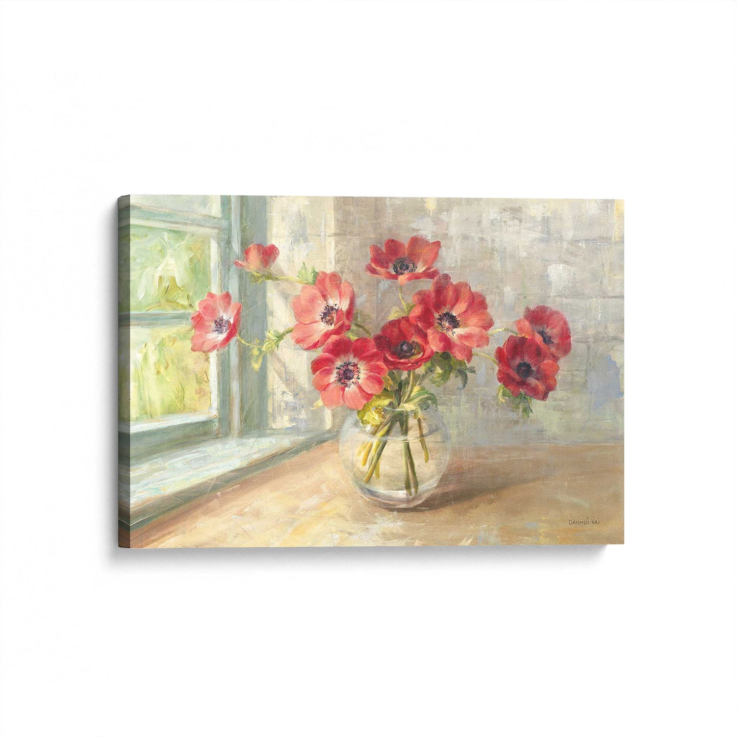 [Color:Stretched Canvas], Picture of art at an angle