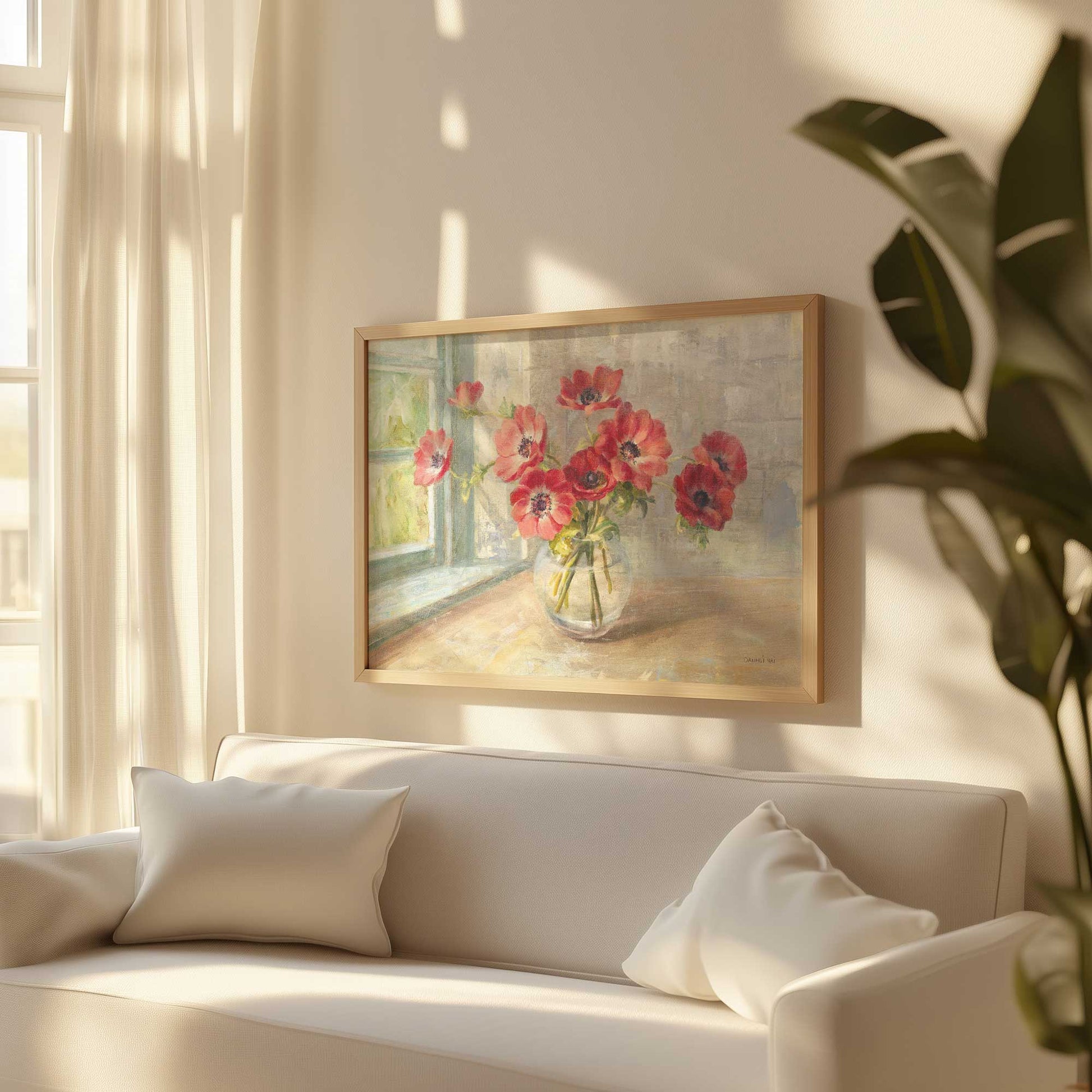 Picture of art in a room