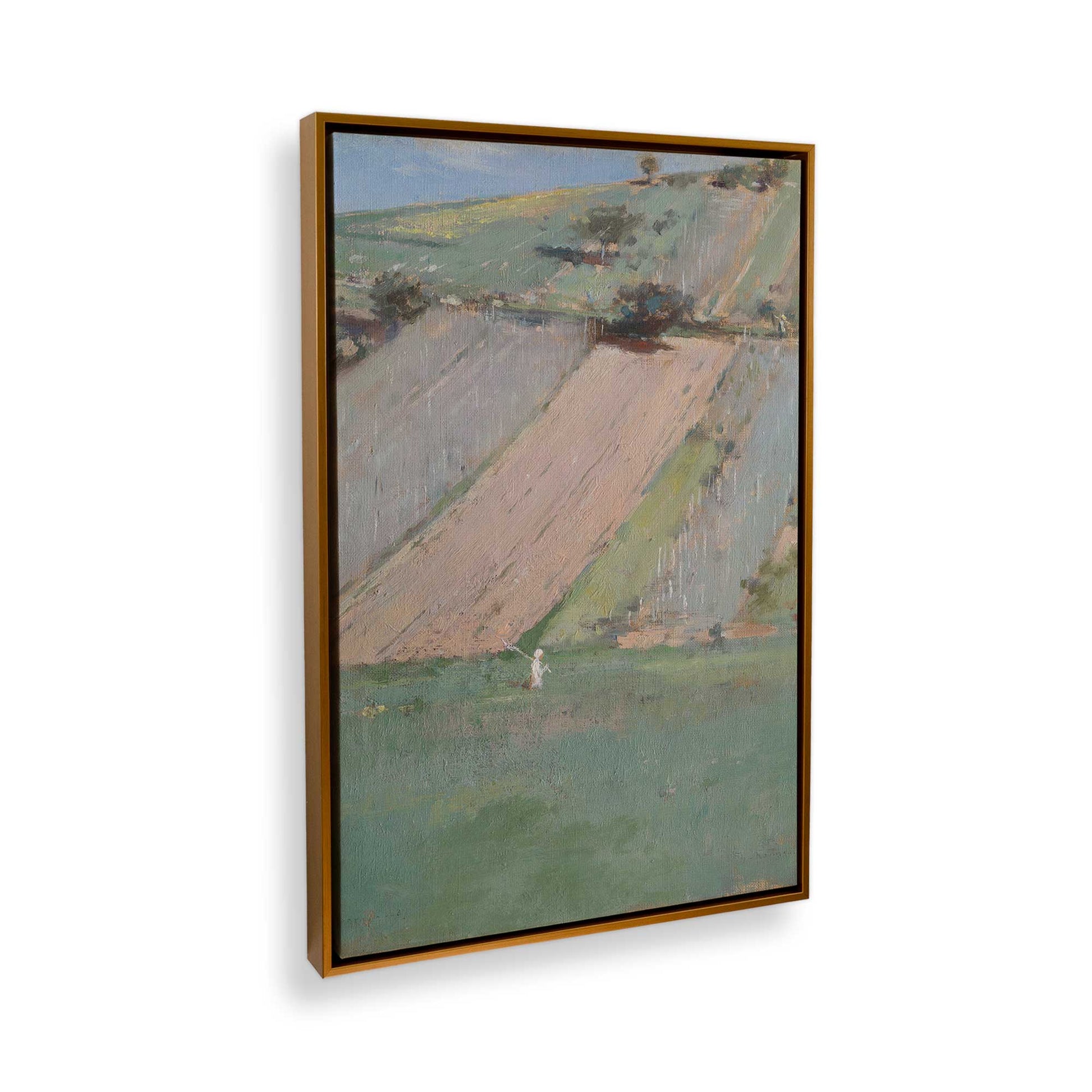 [Color:Polished Gold], Picture of the corner of the art