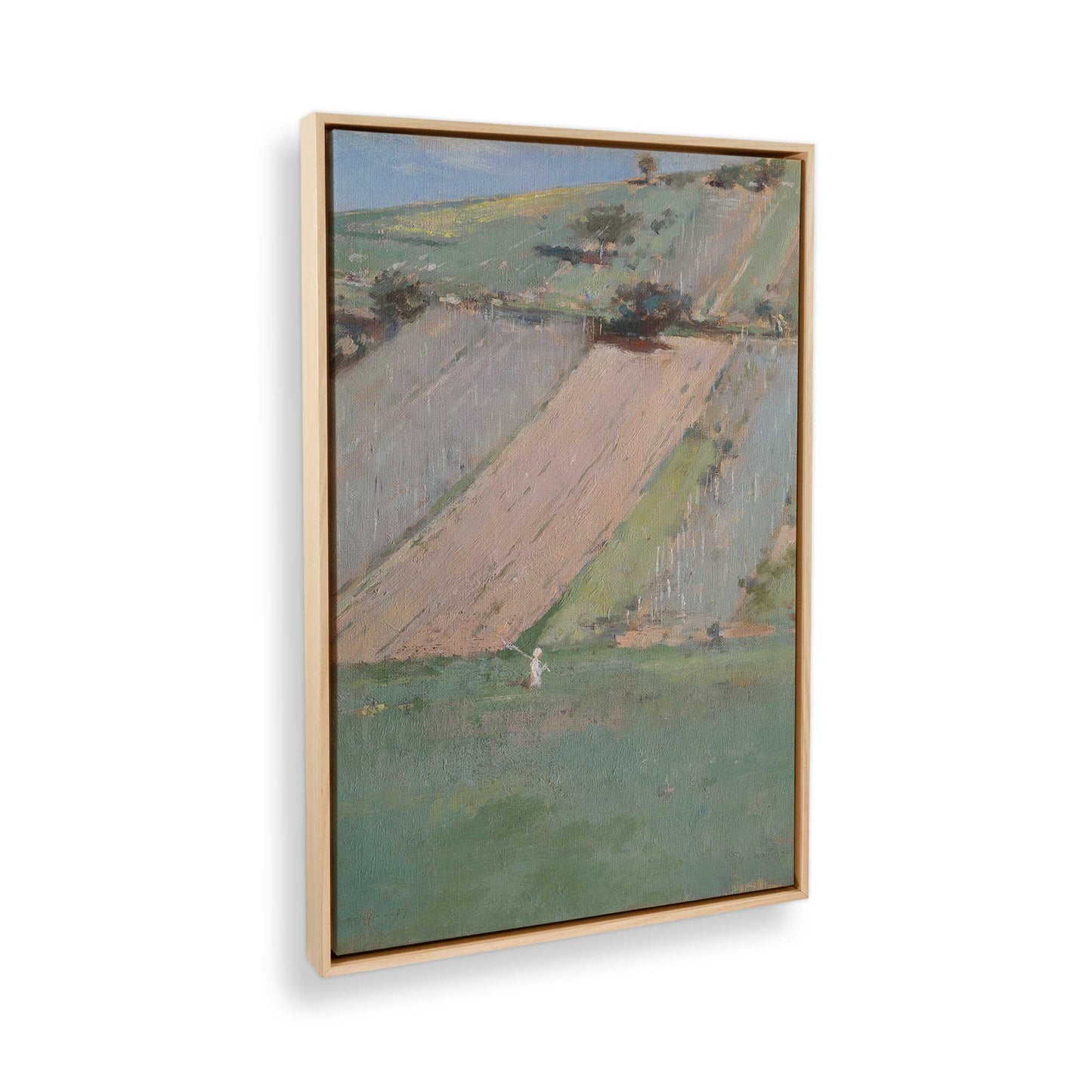[Color:American Maple], Picture of the corner of the art