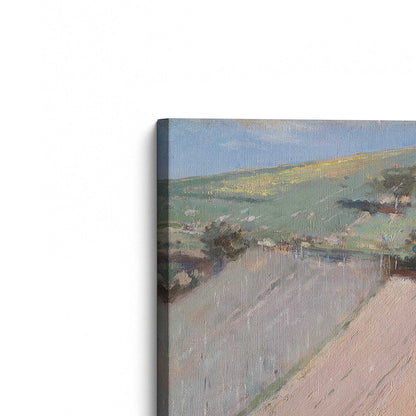 [Color:Stretched Canvas], Picture of the corner of the art