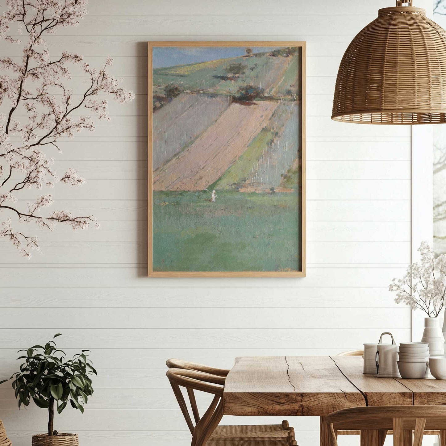[SPECIAL],[LIFESTYLE], Picture of art hanging in a room