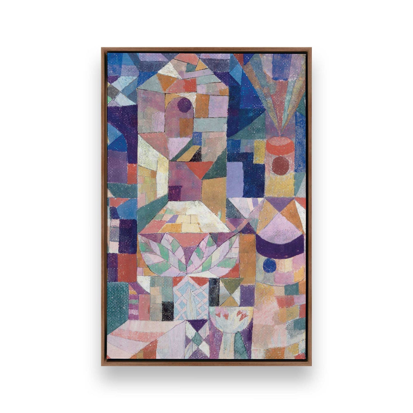 [Color:Walnut], Picture of art in a Walnut frame