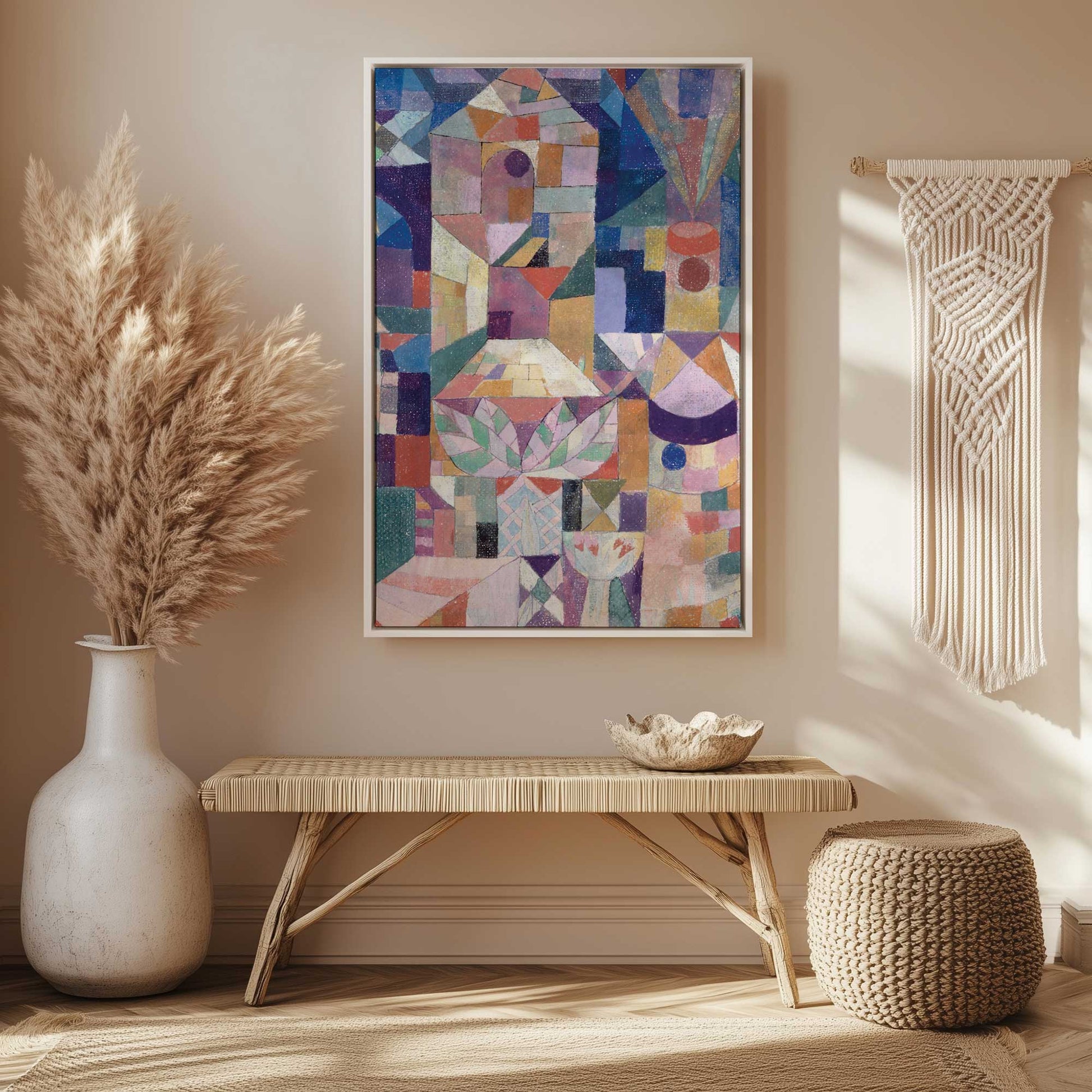 Picture of art in a room