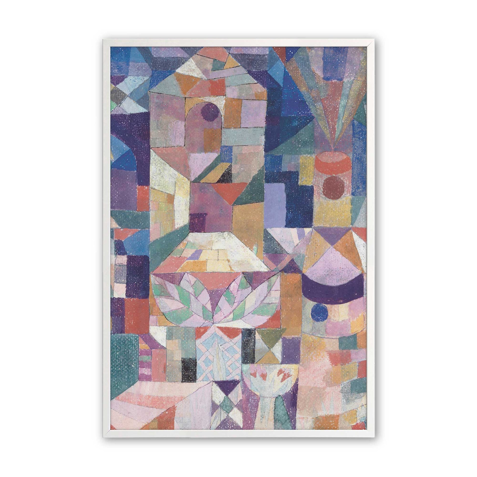 [Color:Opaque White], Picture of art in a Opaque White frame