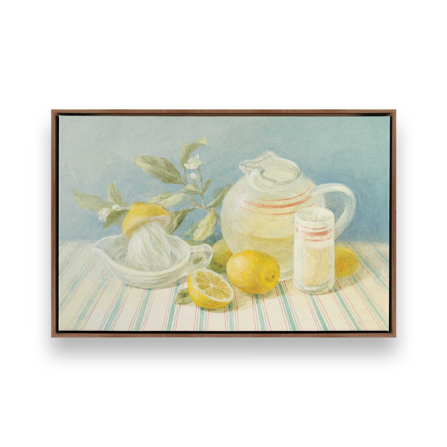 [Color:Walnut], Picture of art in a Walnut frame