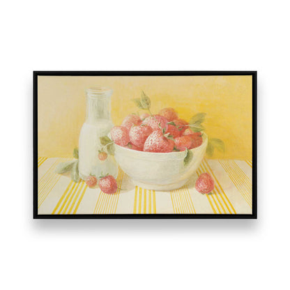 [Color:Satin Black], Picture of art in a Satin Black frame