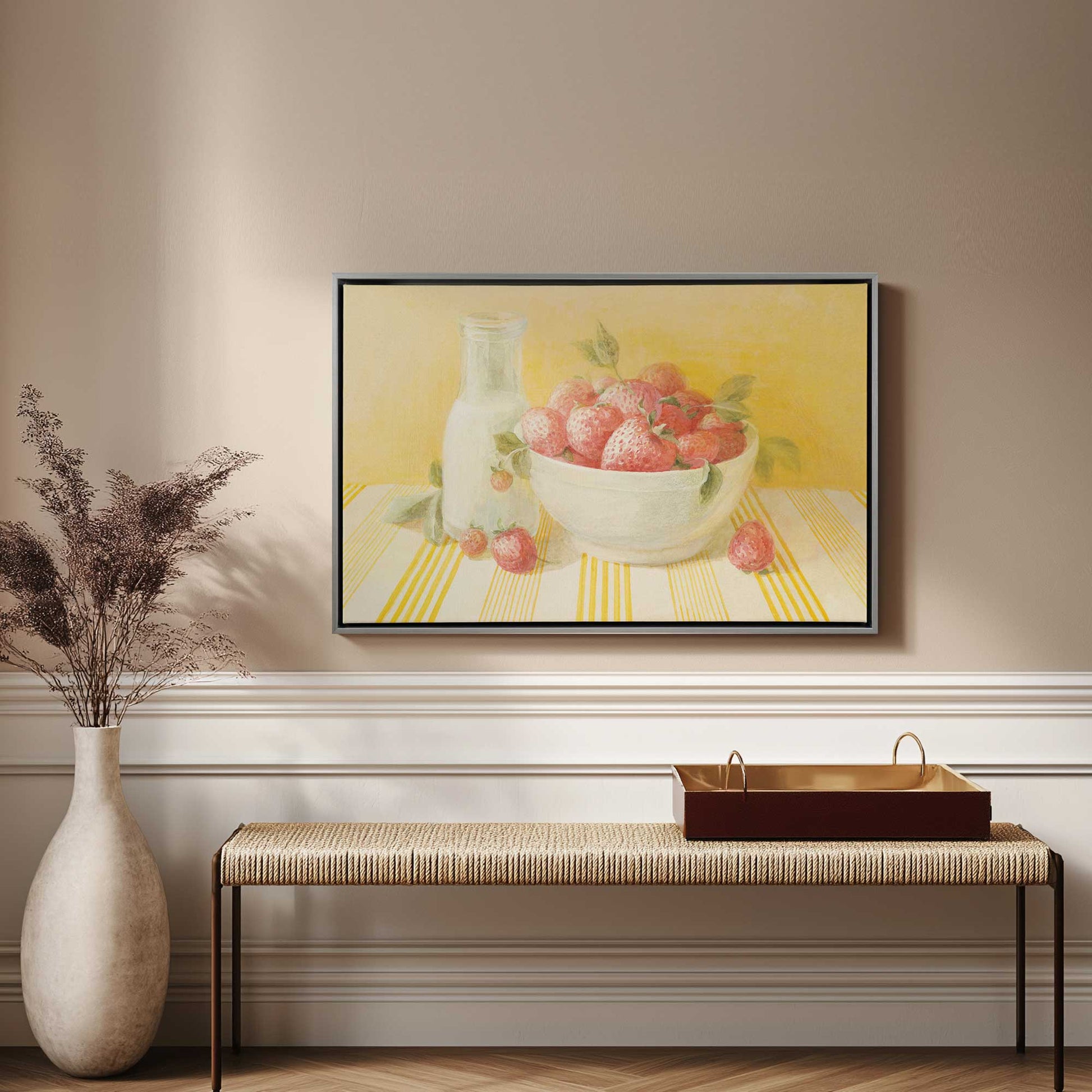Picture of art in a room