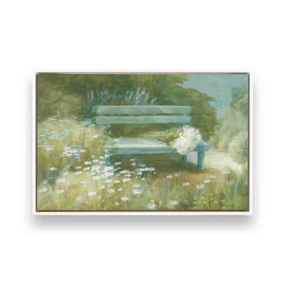 [Color:Opaque White], Picture of art in a White frame