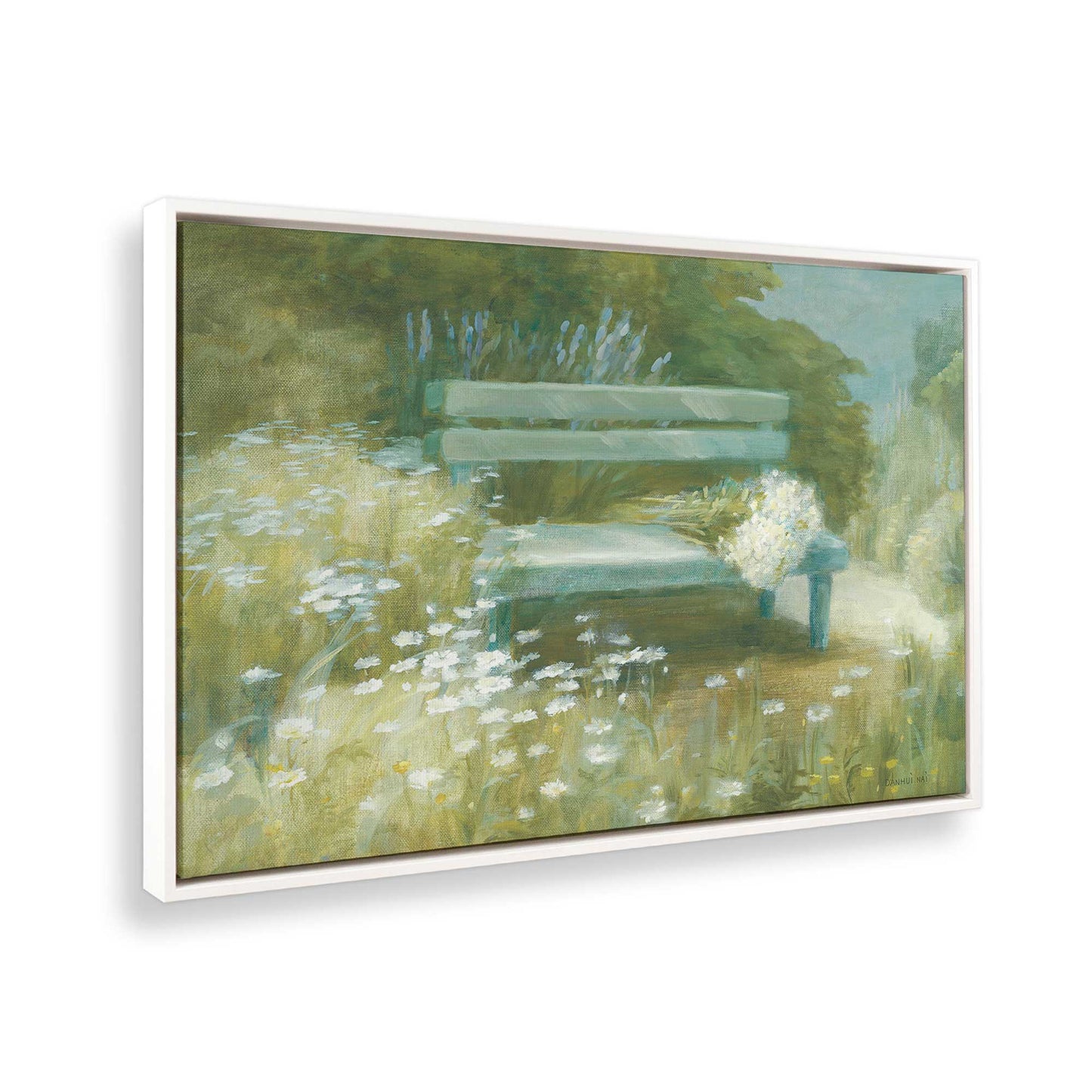 [Color:Opaque White], Picture of the corner of the art