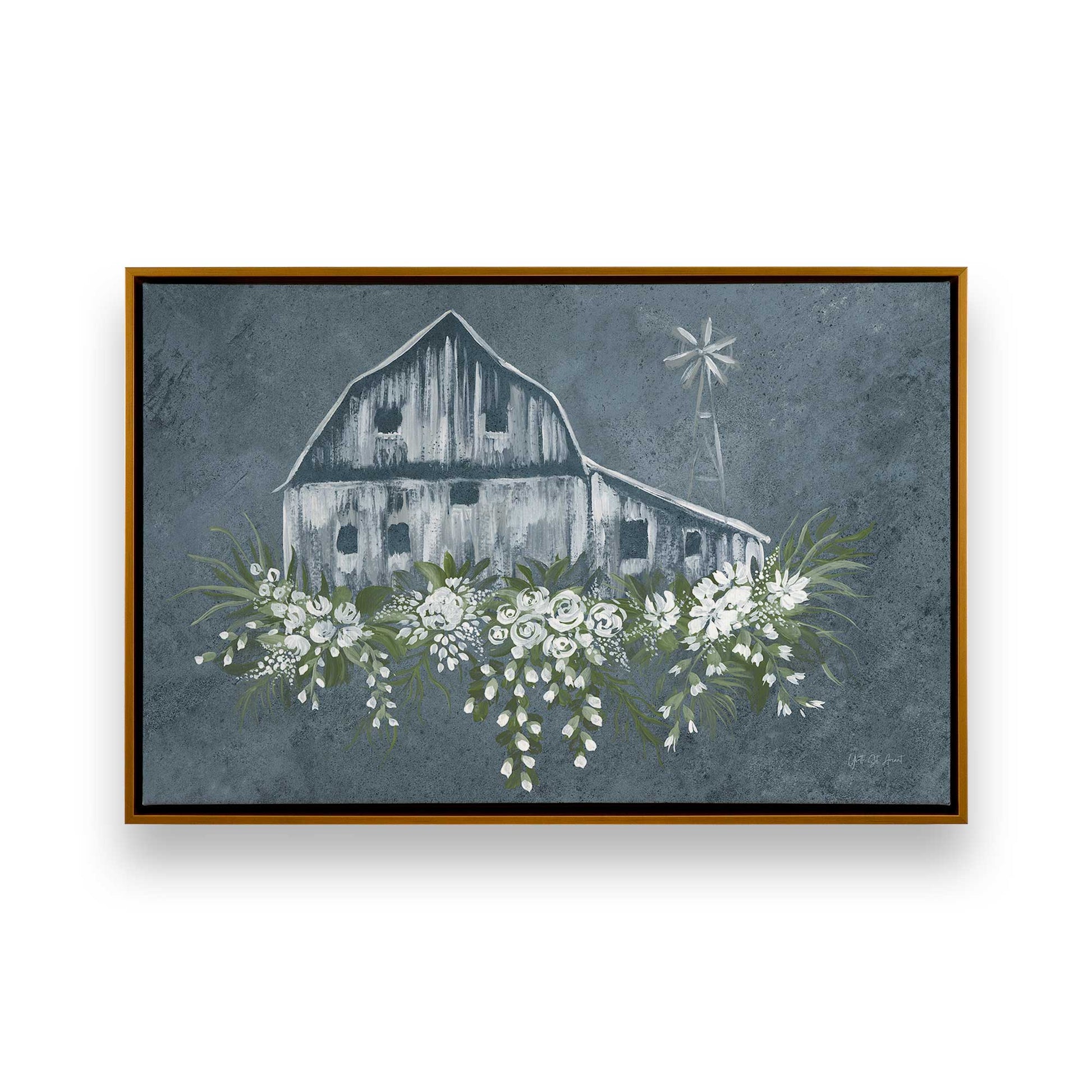 [Color:Polished Gold], Picture of art in a Polished Gold frame