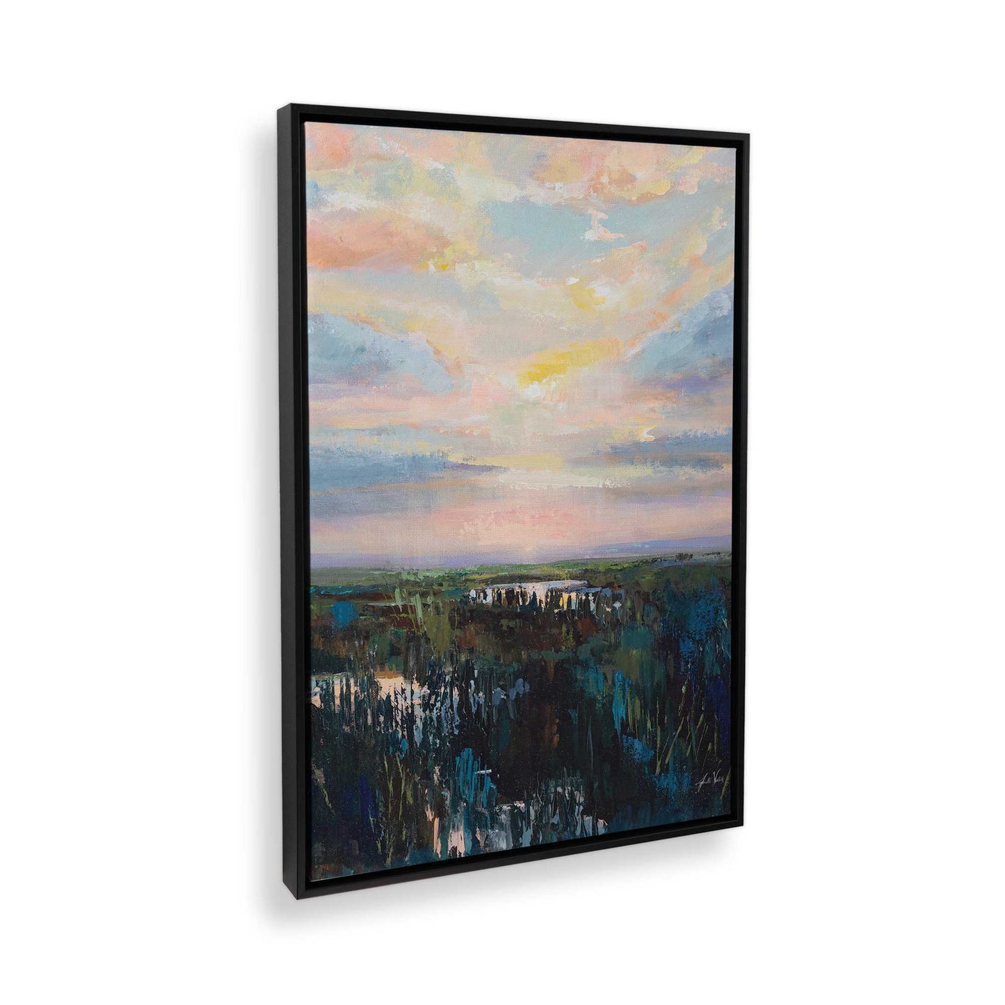 [Color:Satin Black], Picture of the corner of the art