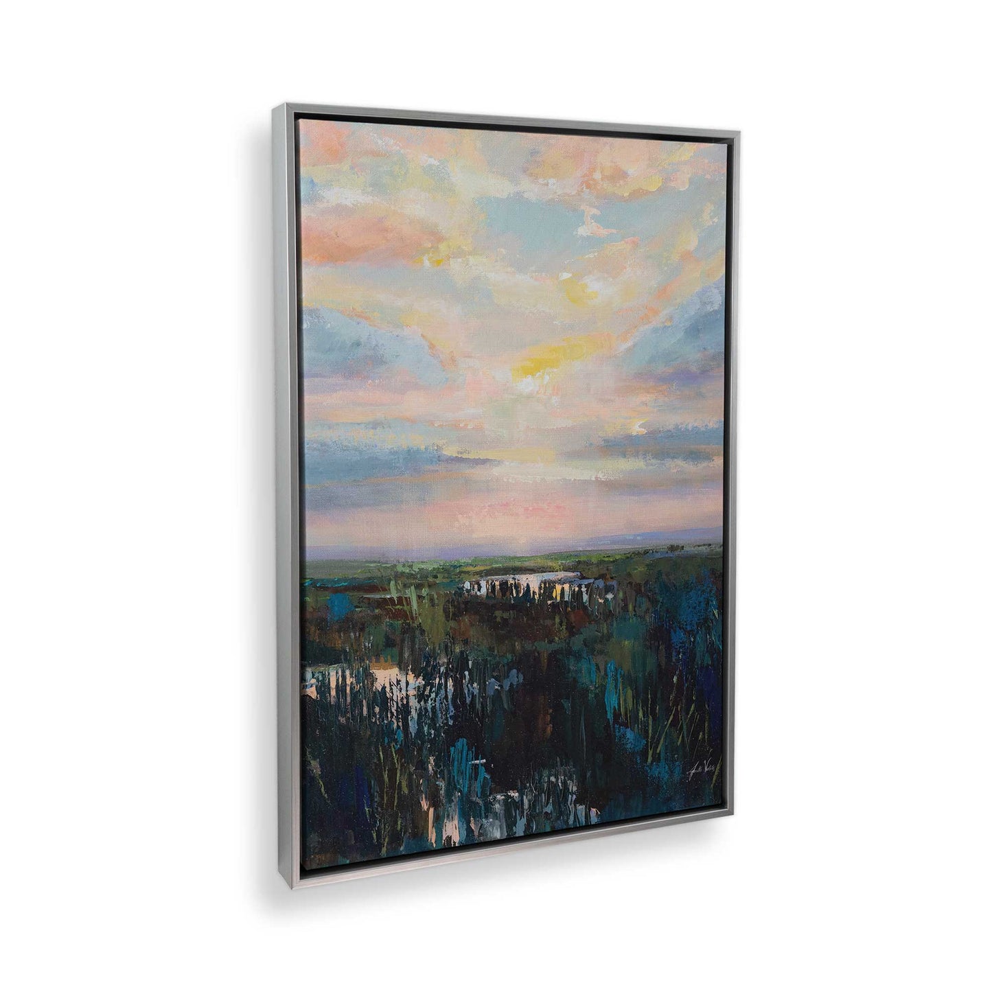 [Color:Polished Chrome], Picture of the corner of the art