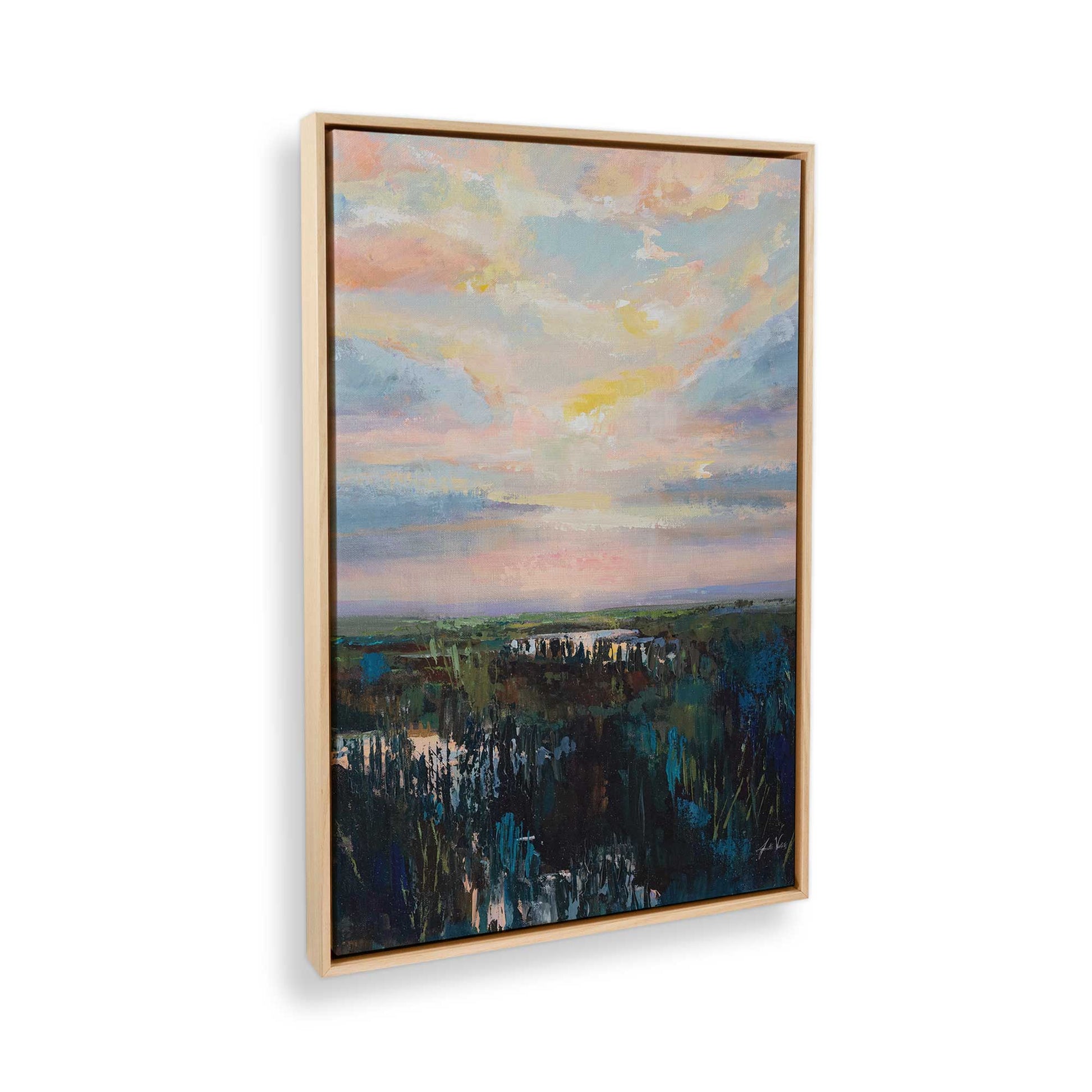 [Color:American Maple], Picture of the corner of the art