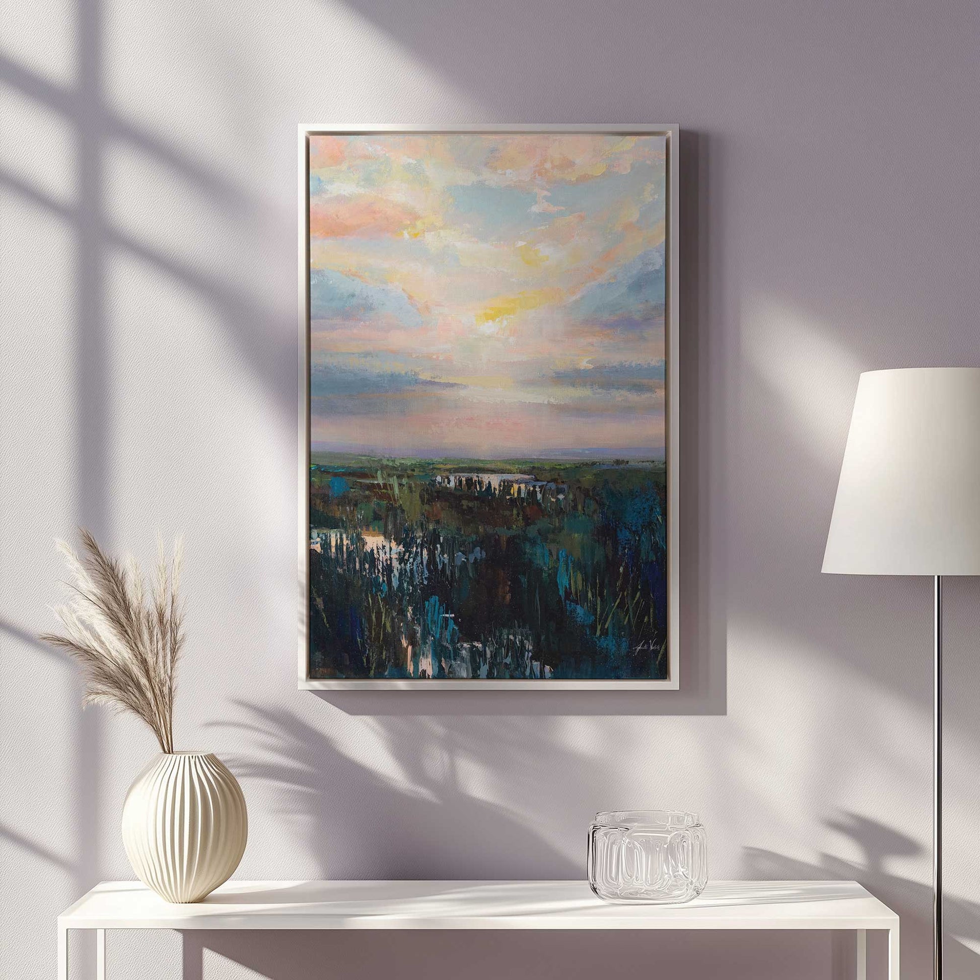 Picture of art in a room