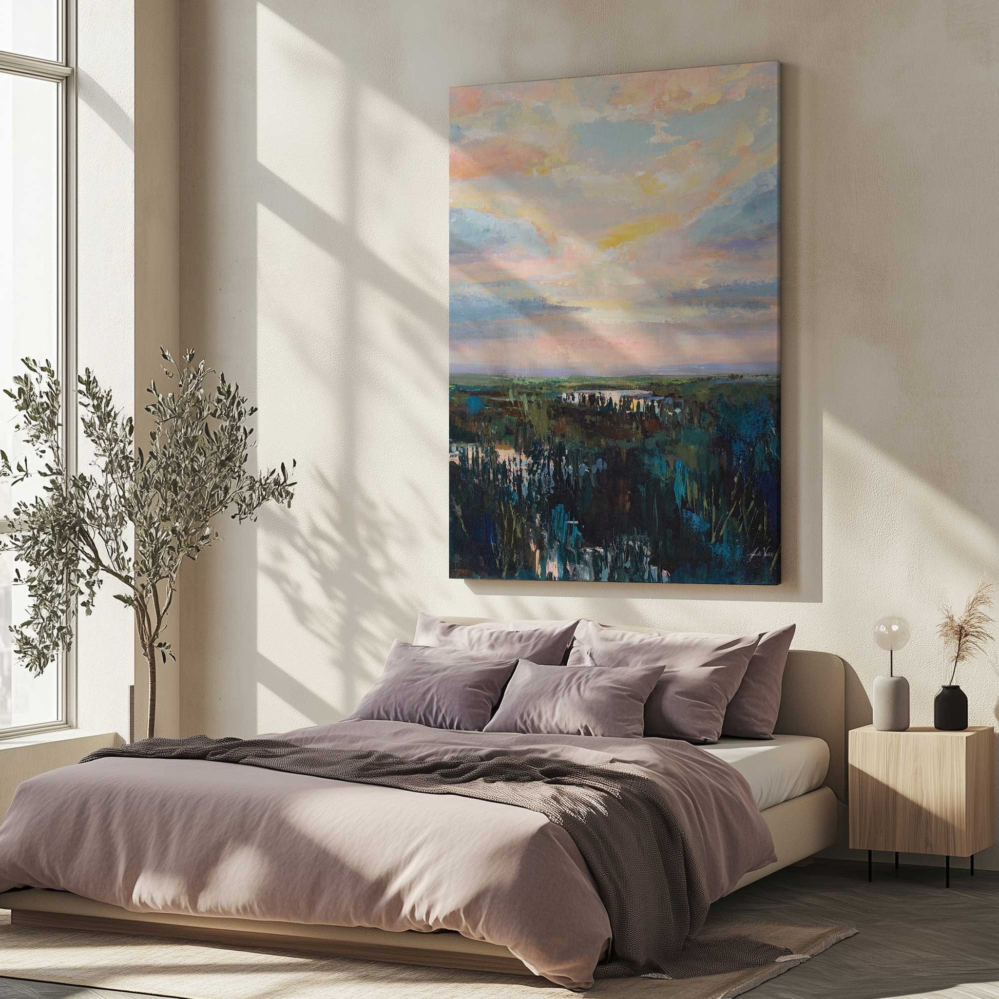Picture of art in a room