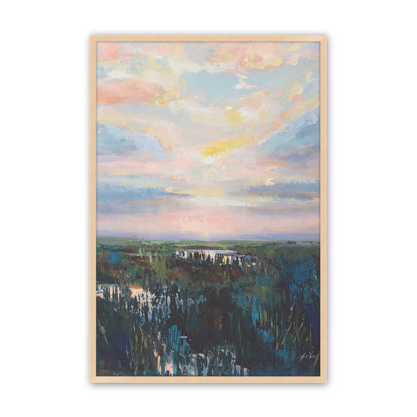 [Color:Raw Maple], Picture of art in a Raw Maple frame