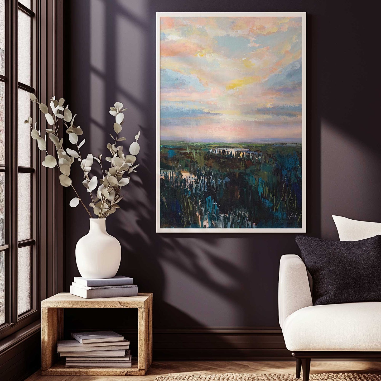 [SPECIAL],[LIFESTYLE], Picture of art hanging in a room
