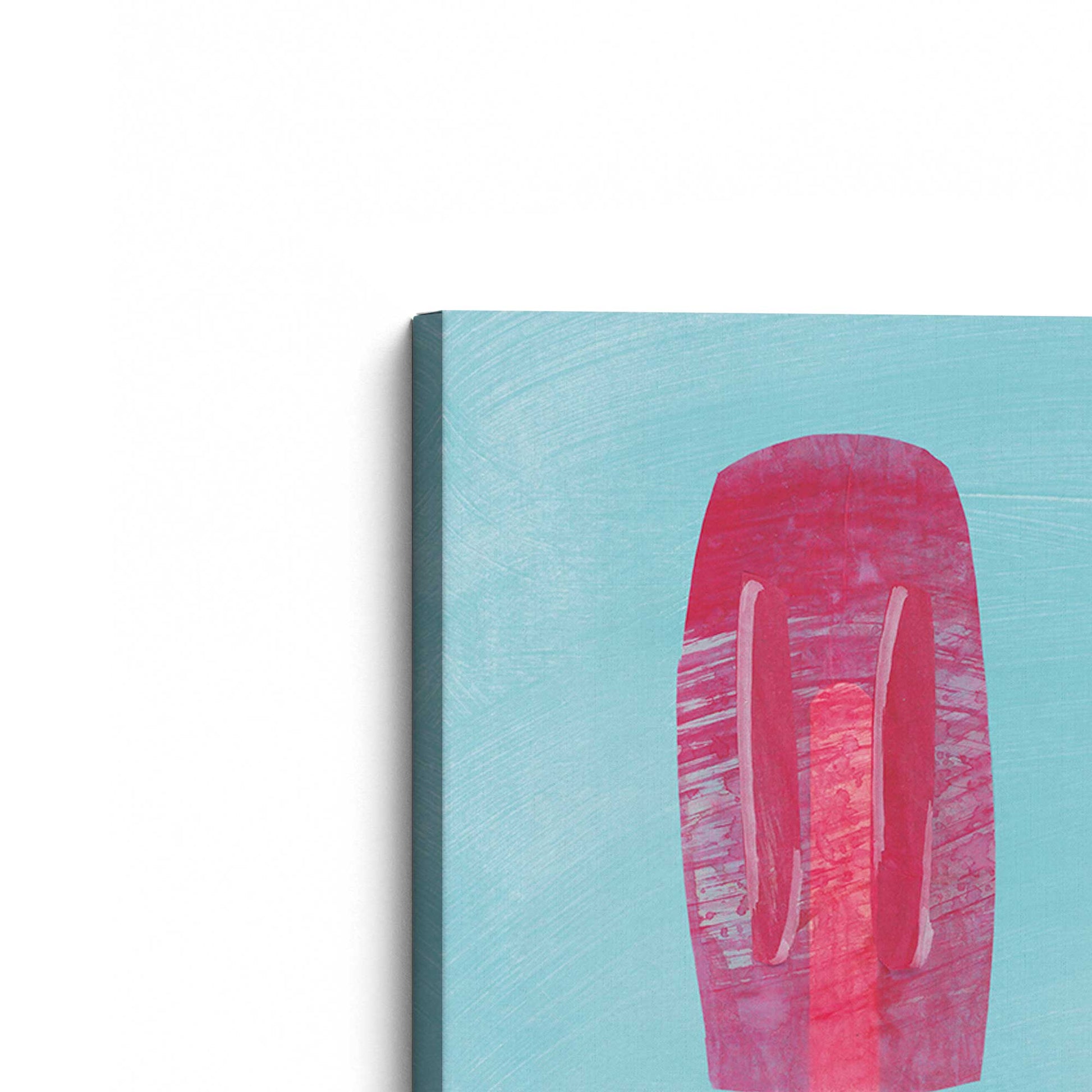 [Color:Stretched Canvas], Picture of the corner of the art