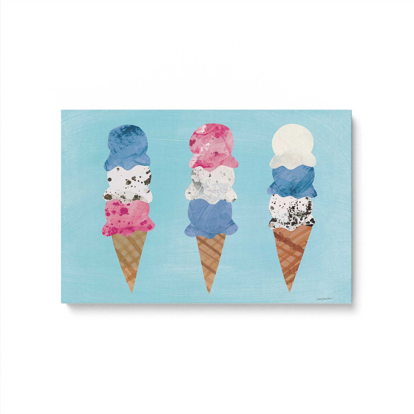 [Color:Stretched Canvas], Picture of art
