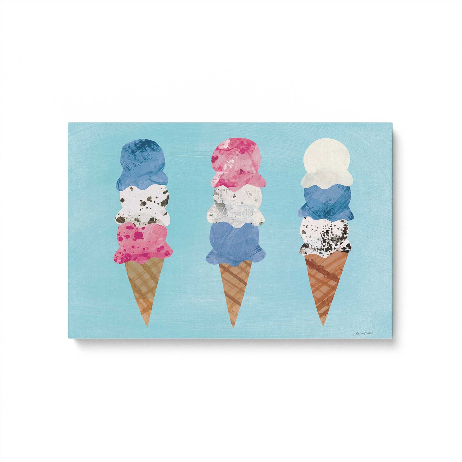 [Color:Stretched Canvas], Picture of art