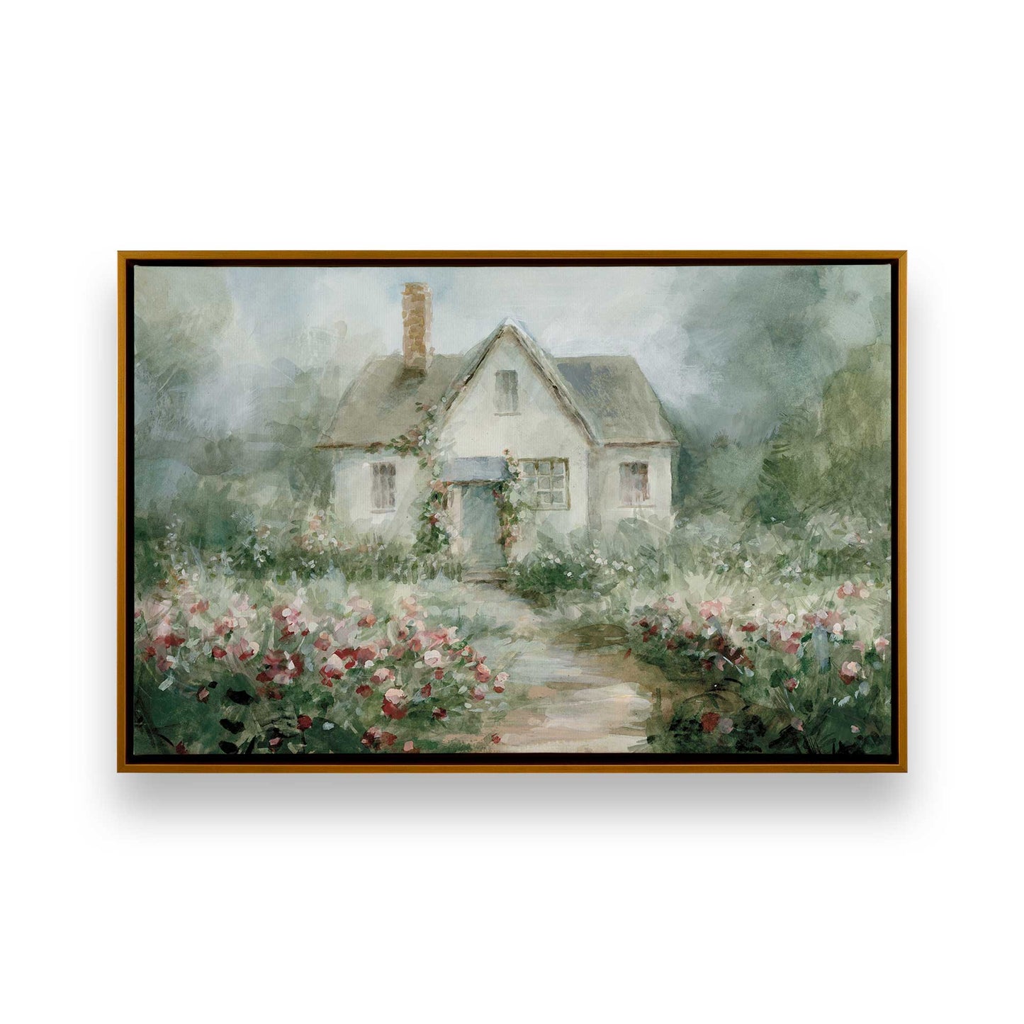 [Color:Polished Gold], Picture of art in a Polished Gold frame