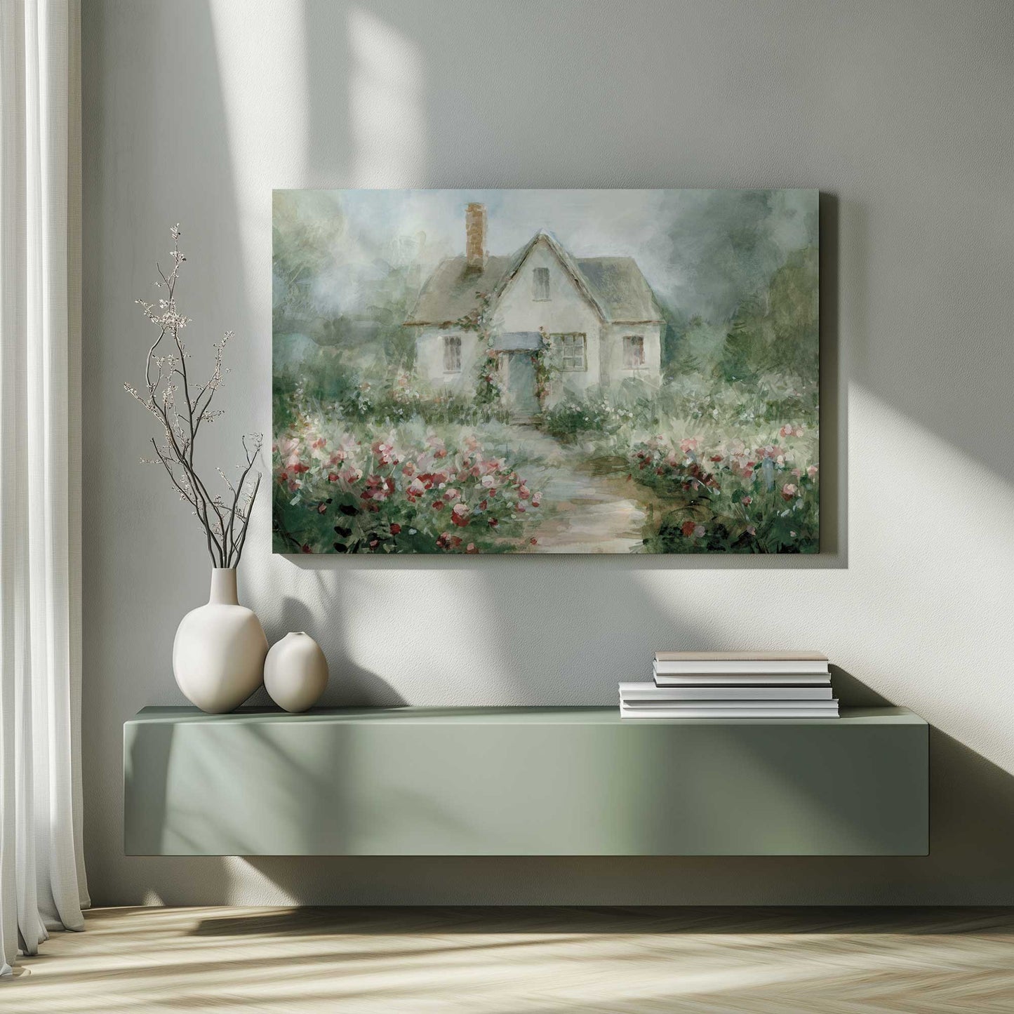 Picture of art in a room