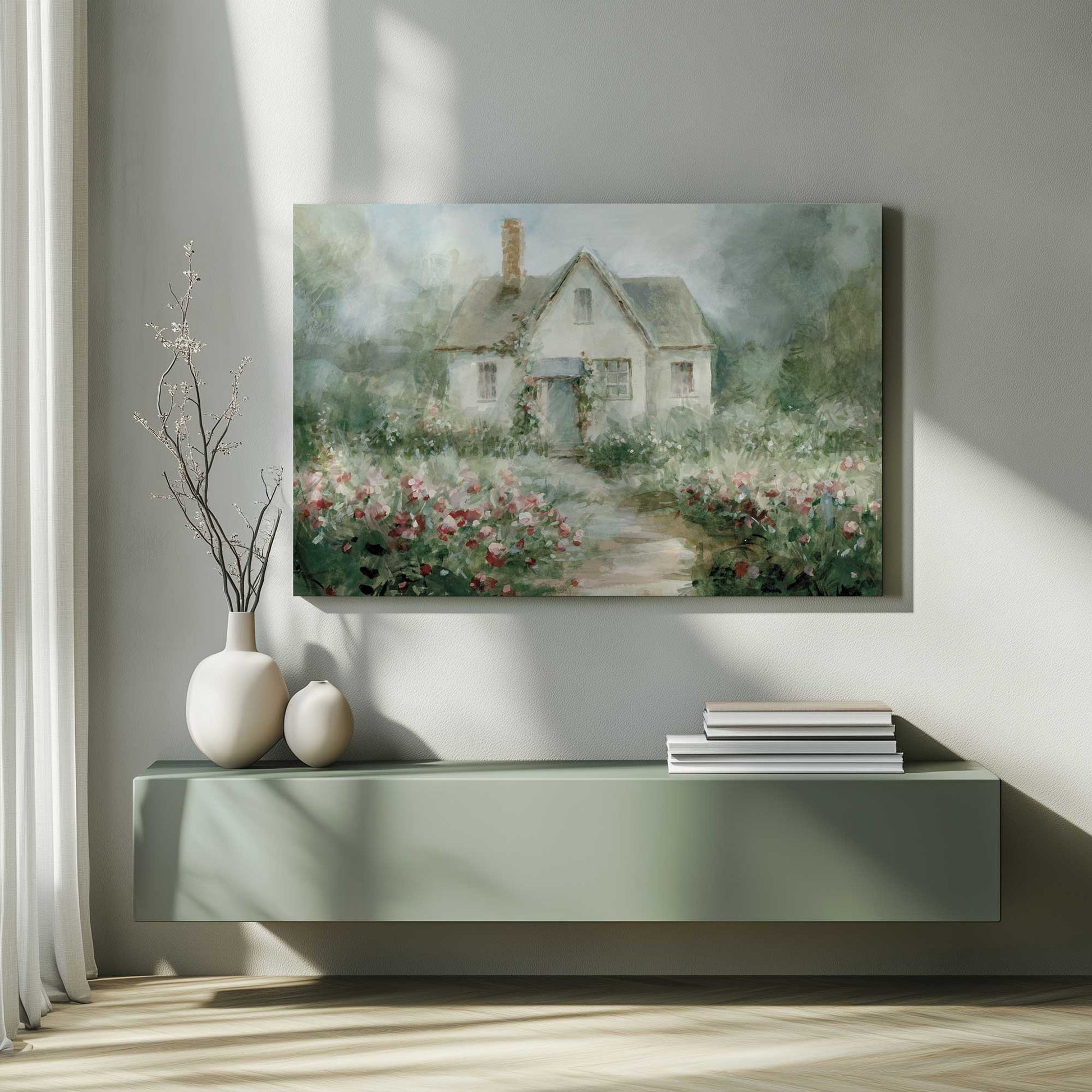 Picture of art in a room