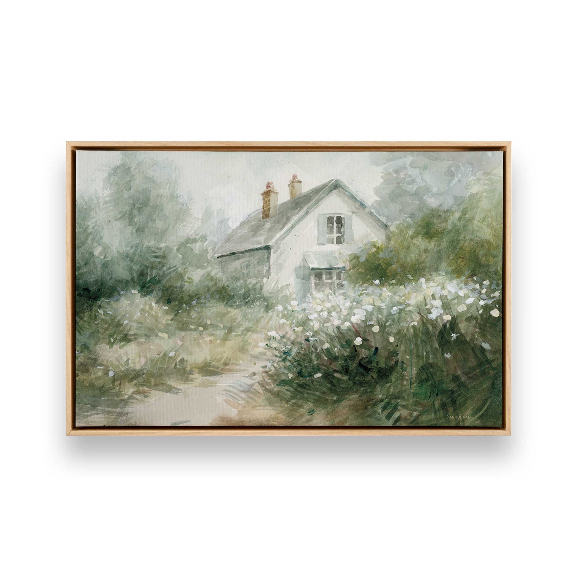 [Color:American Maple], Picture of art in a American Maple frame