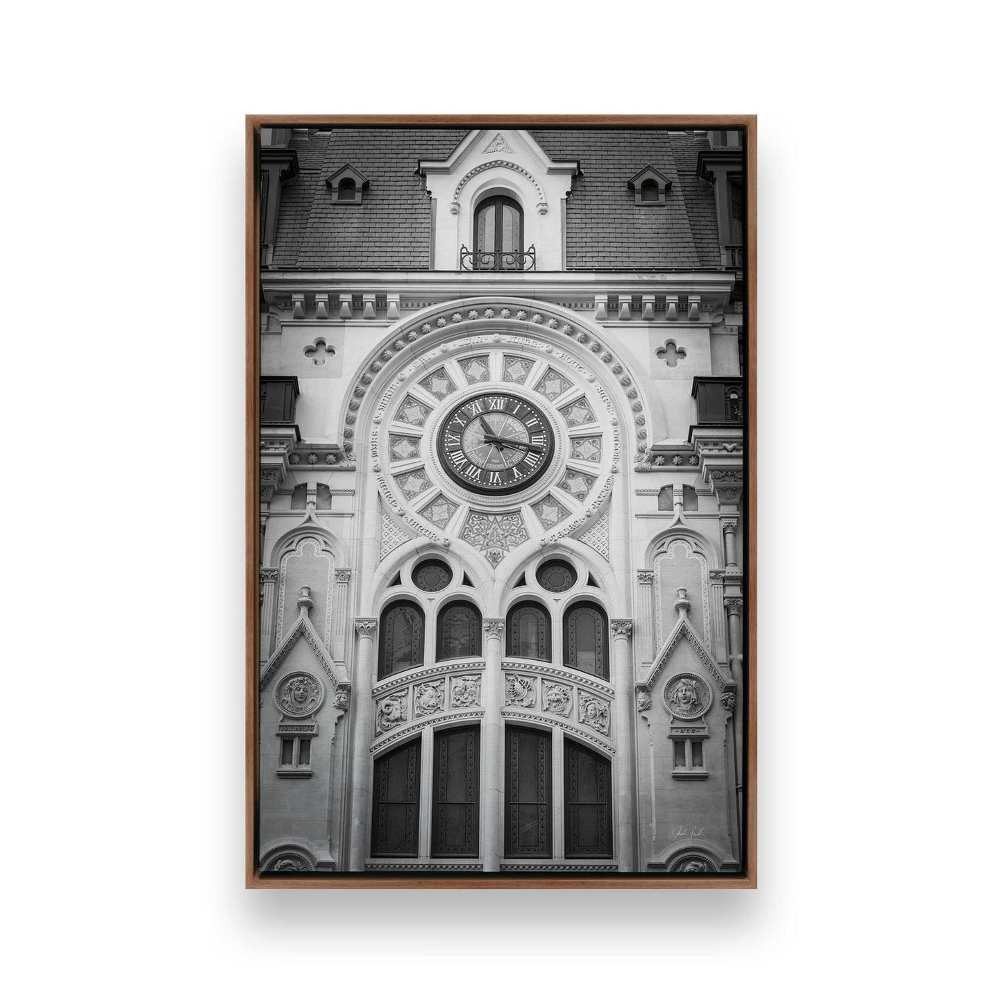 [Color:Walnut], Picture of art in a Walnut frame