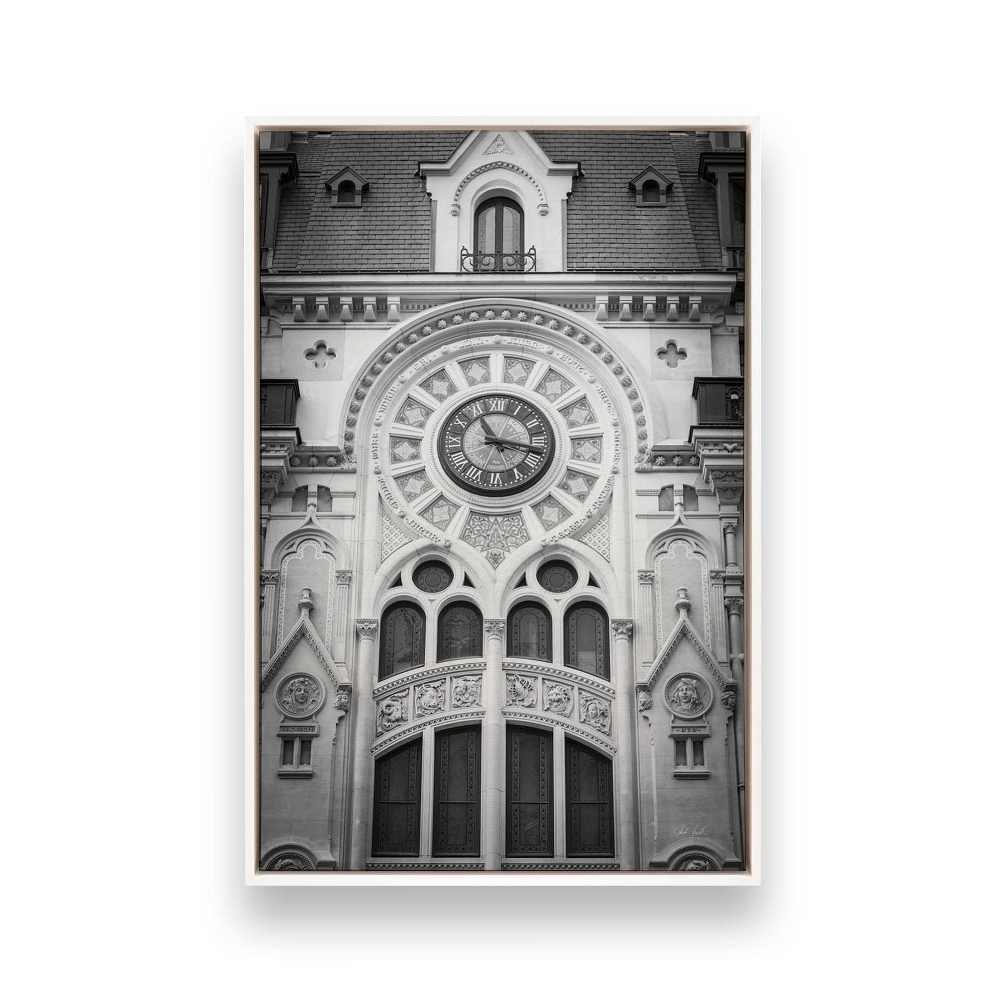 [Color:Opaque White], Picture of art in a White frame