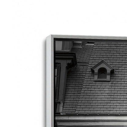 [Color:Polished Chrome], Picture of art in a Polished Chrome frame at an angle