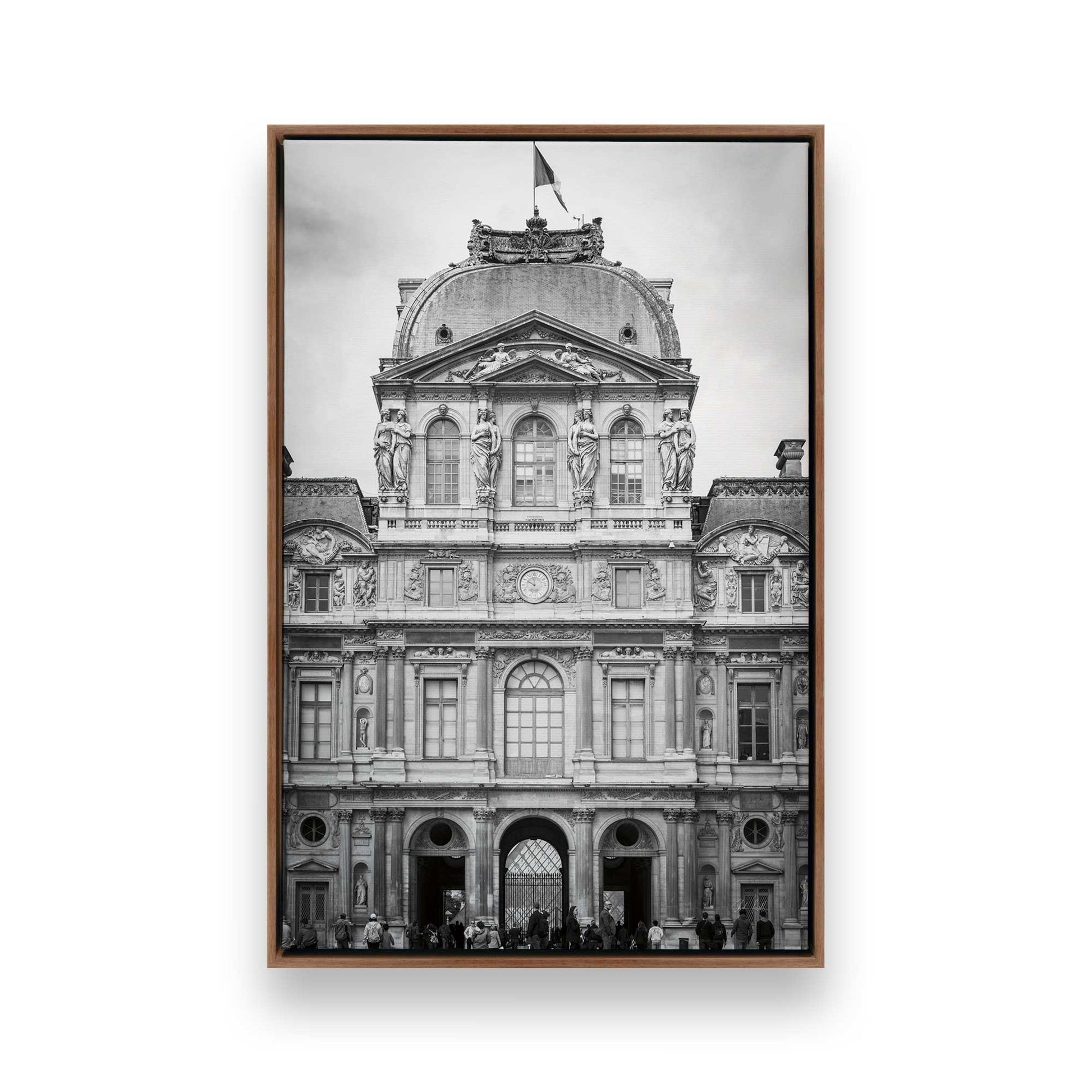 [Color:Walnut], Picture of art in a Walnut frame