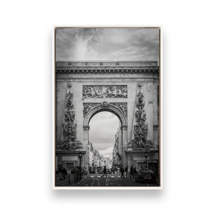 [Color:Opaque White], Picture of art in a White frame