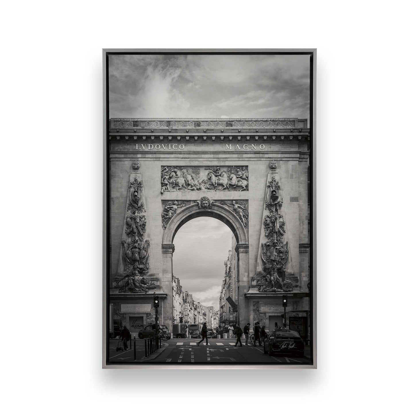 [Color:Polished Chrome], Picture of art in a Polished Chrome frame