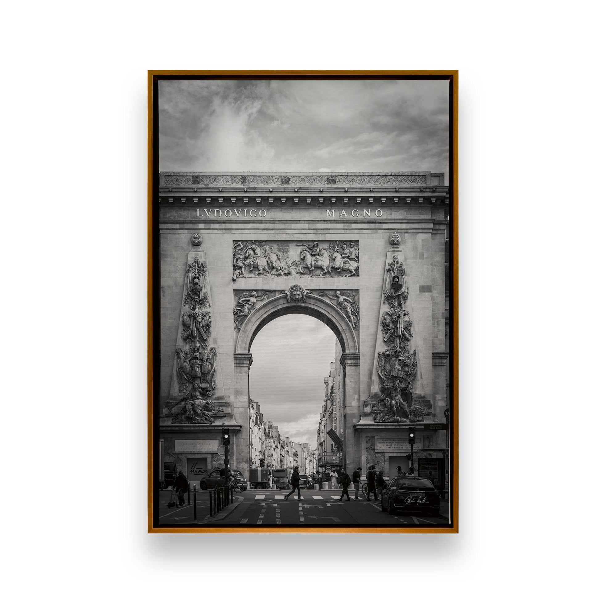 [Color:Polished Gold], Picture of art in a Polished Gold frame