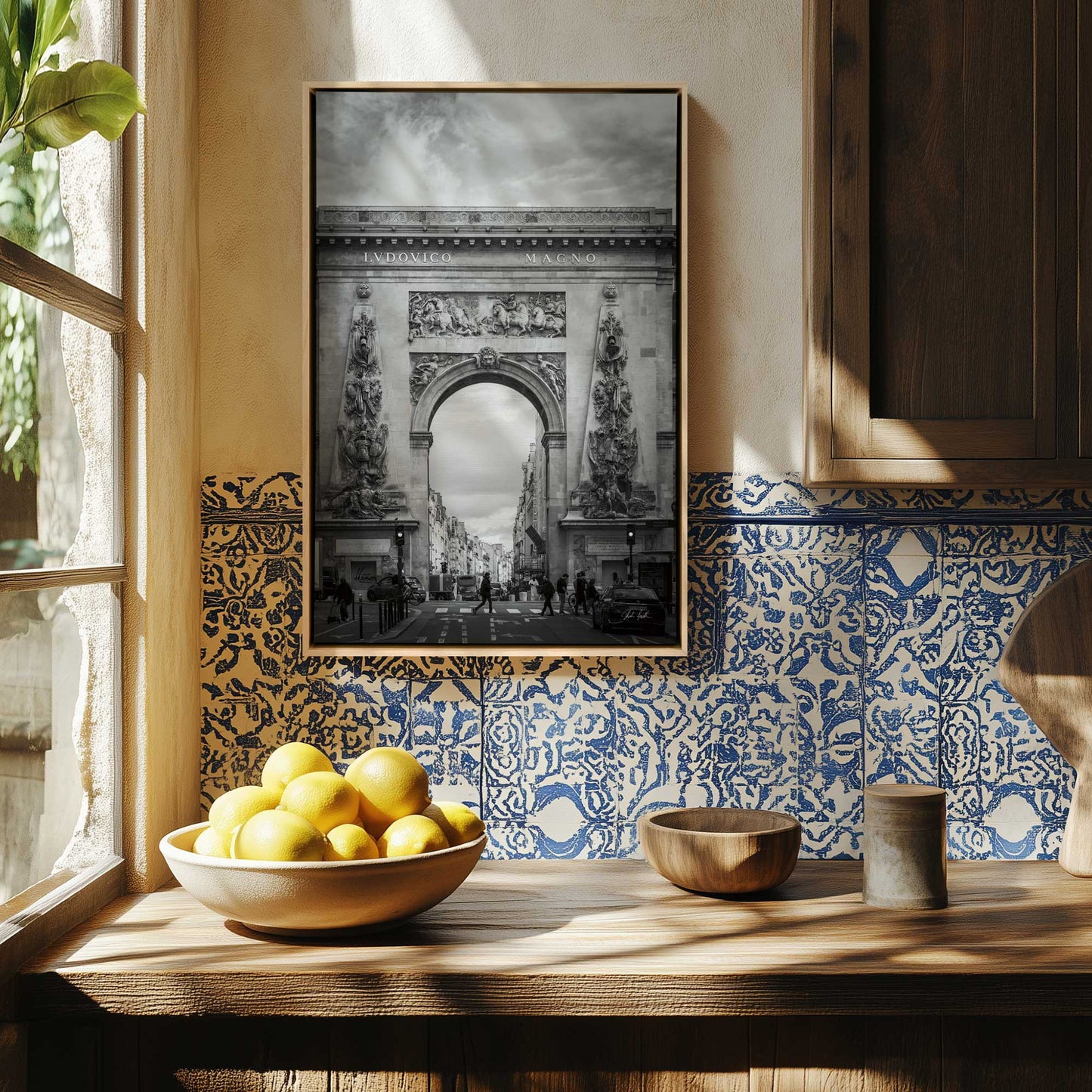 Picture of art in a room