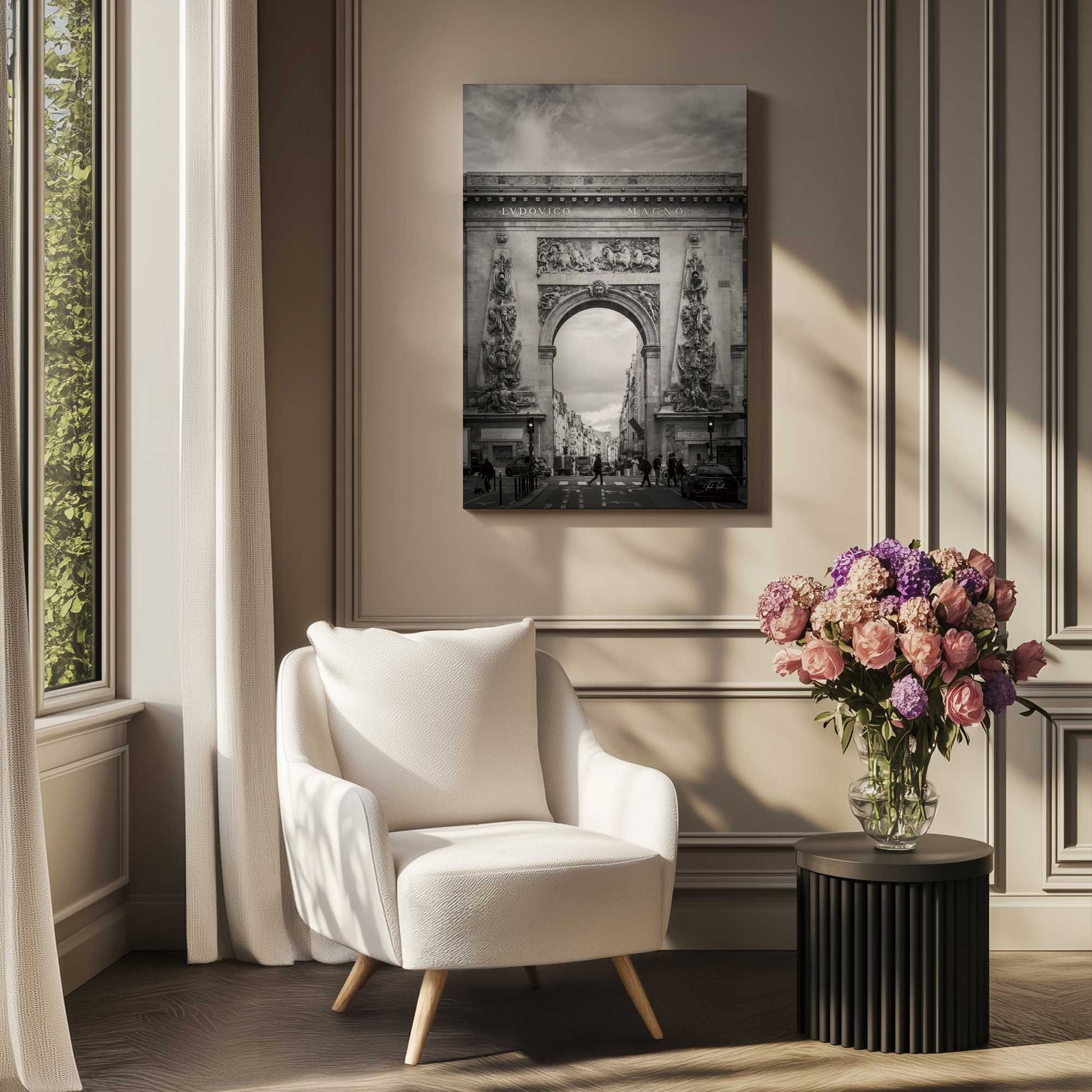 Picture of art in a room