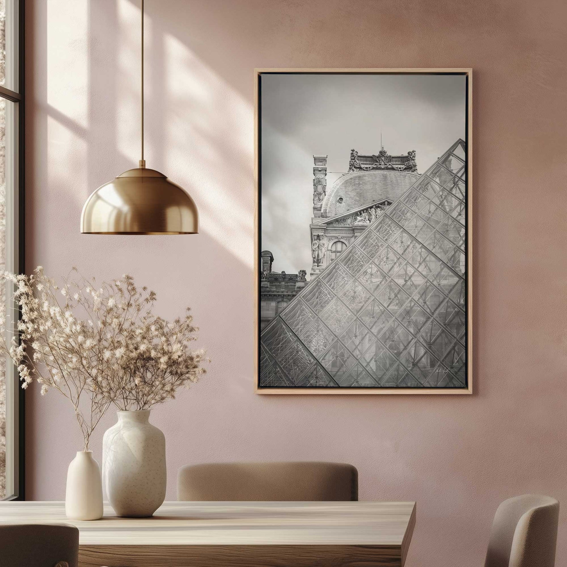 Picture of art in a room