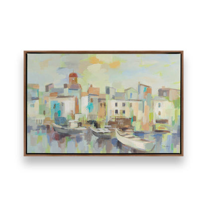 [Color:Walnut], Picture of art in a Walnut frame