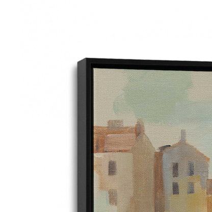[Color:Satin Black], Picture of art in a Satin Black frame at an angle