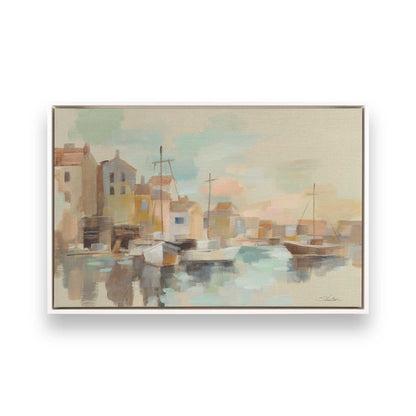 [Color:Opaque White], Picture of art in a White frame