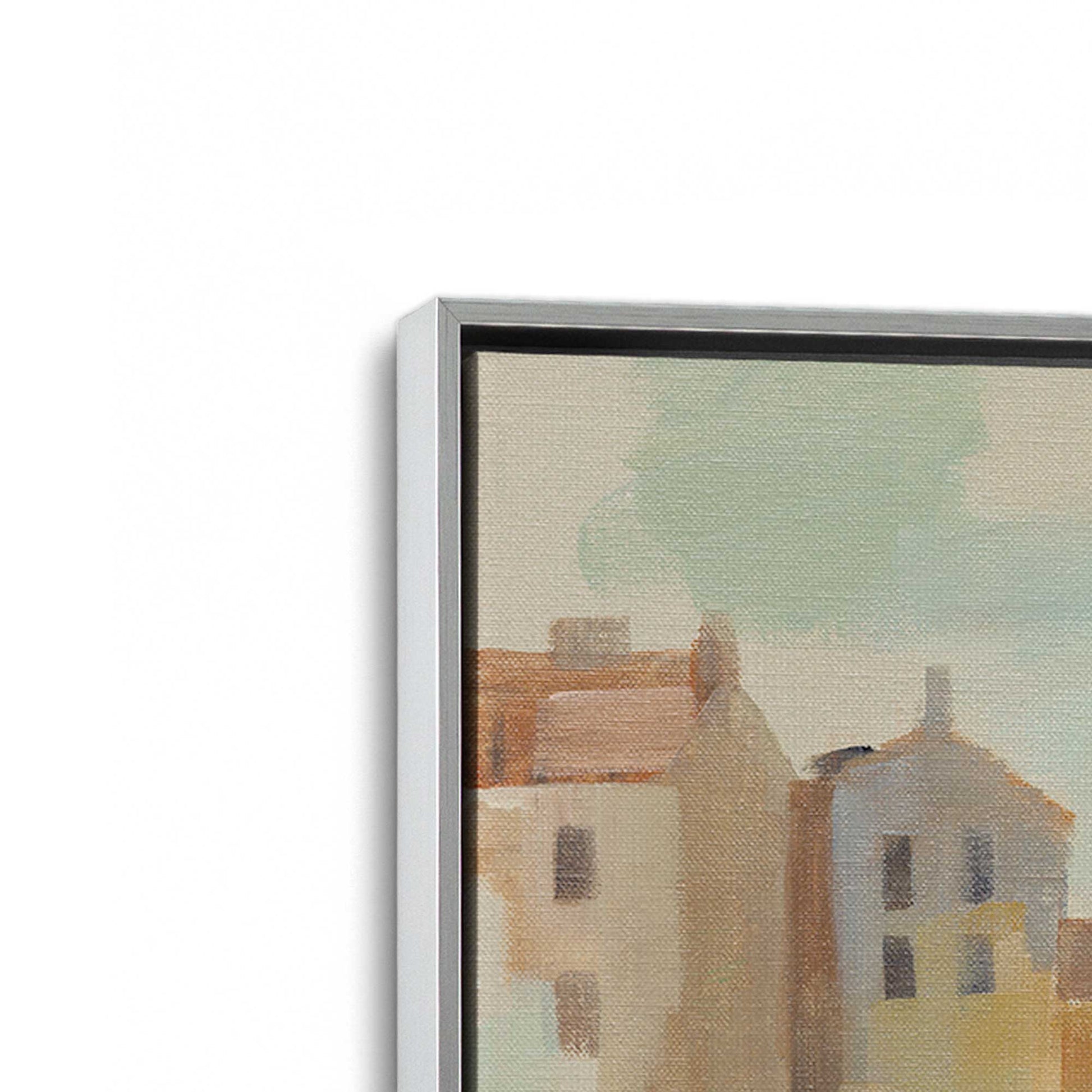 [Color:Polished Chrome], Picture of art in a Polished Chrome frame at an angle