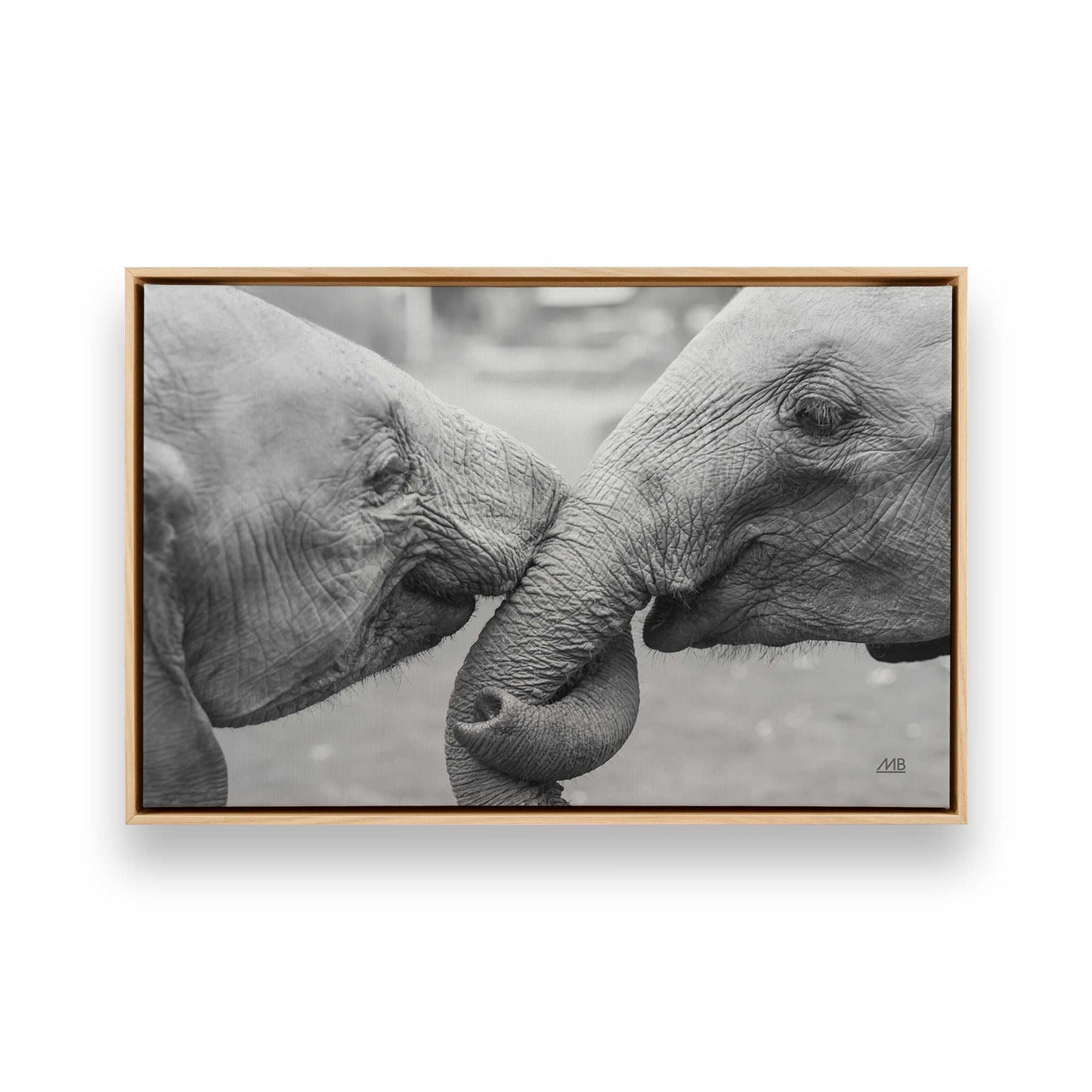 [Color:American Maple], Picture of art in a American Maple frame